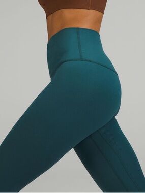 Lululemon Align Ribbed Leggings Green Jasper